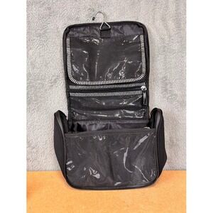 Sephora Collection Black Chevron Hanging Toiletry Bag‎ Travel Organizer Case